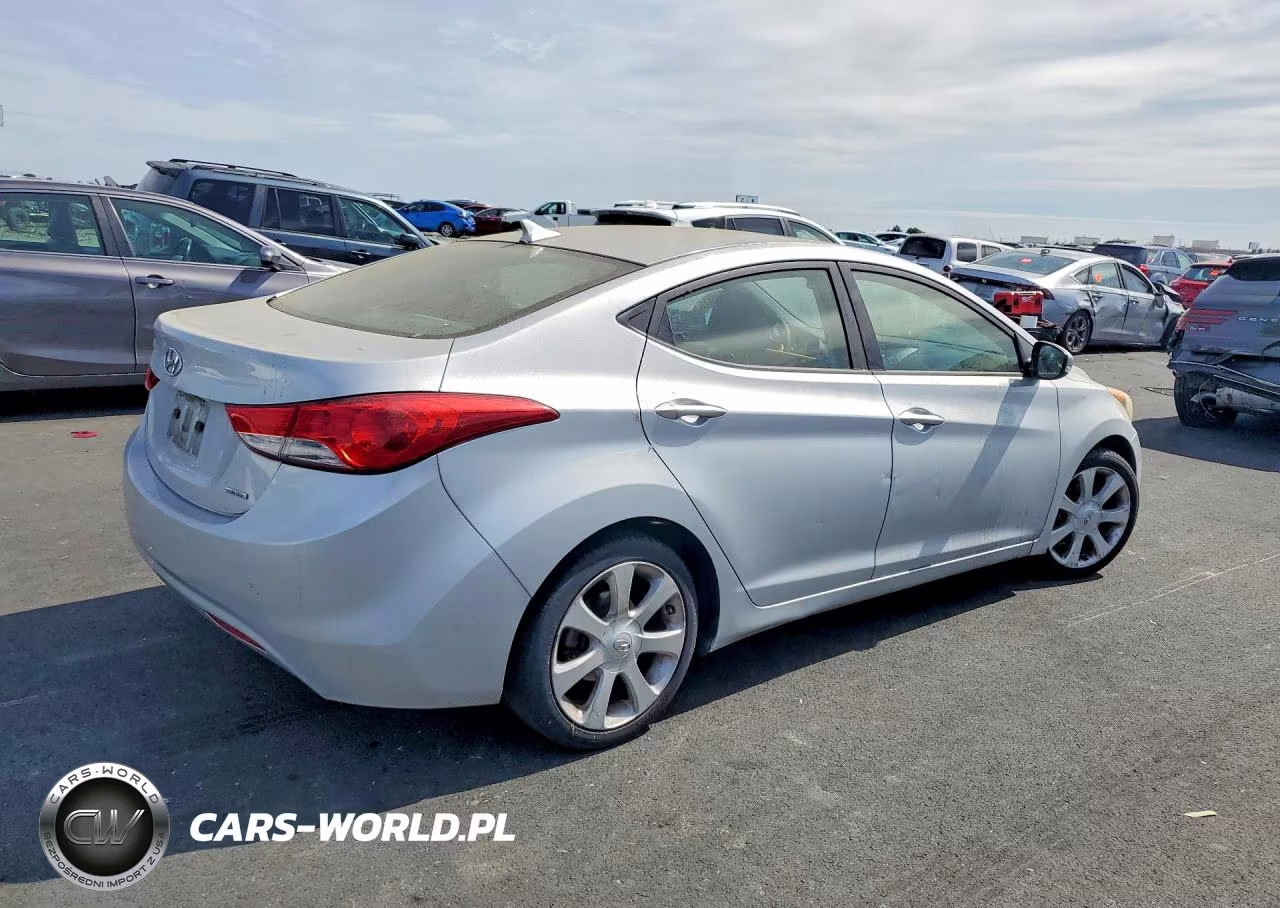2011 Hyundai Elantra Limited VIN:5NPDH4AE5BH016325 - 3