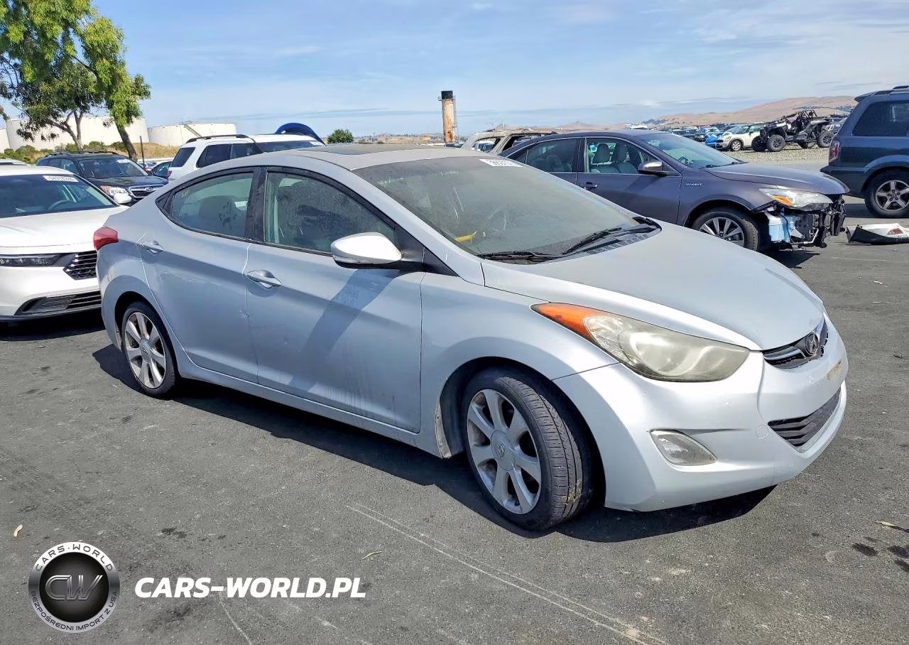 2011 Hyundai Elantra Limited VIN:5NPDH4AE5BH016325 - 4