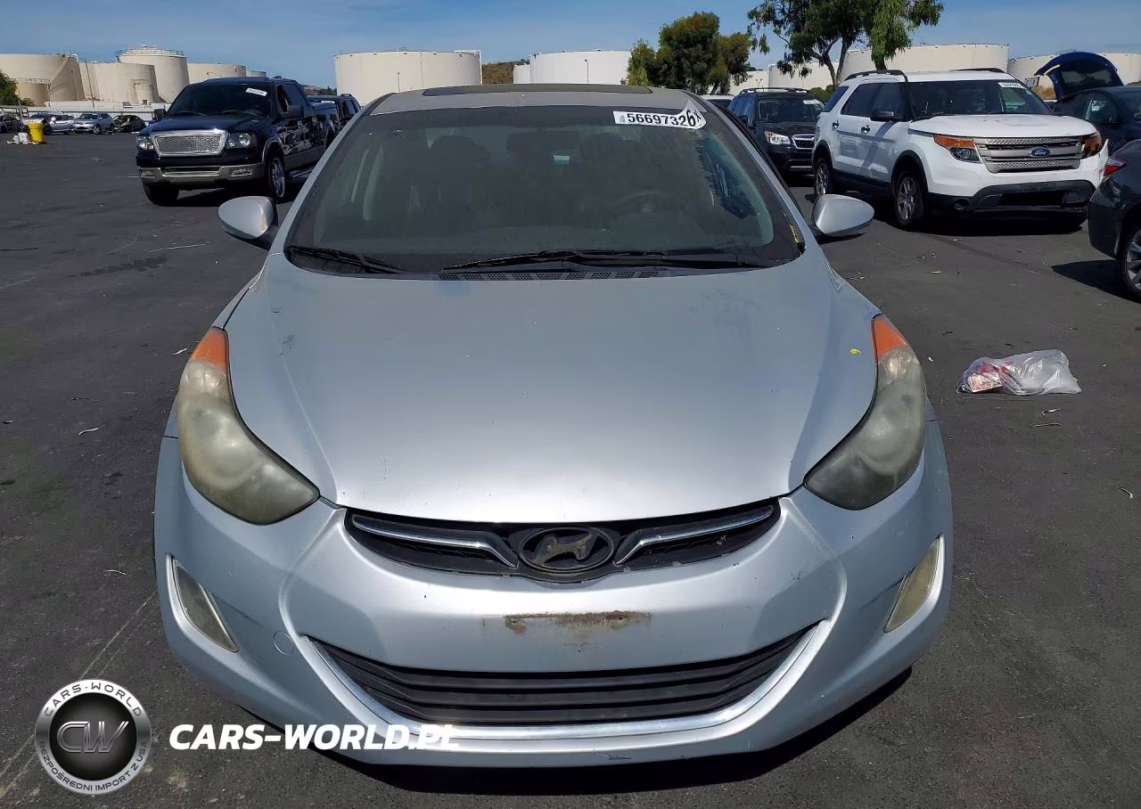 2011 Hyundai Elantra Limited VIN:5NPDH4AE5BH016325 - 5