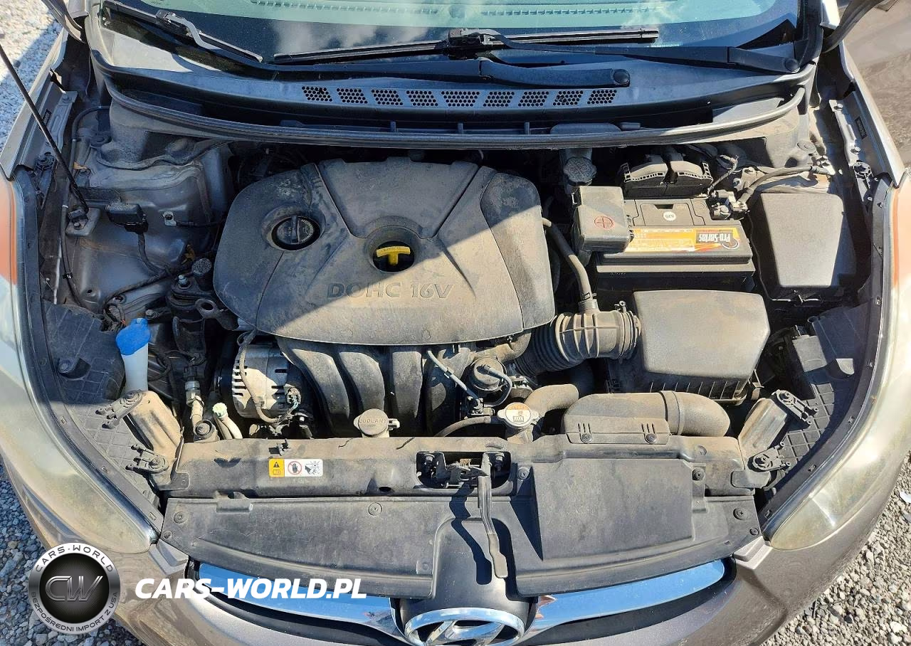 2013 Hyundai Elantra Gls VIN:5NPDH4AE6DH397931 - 11