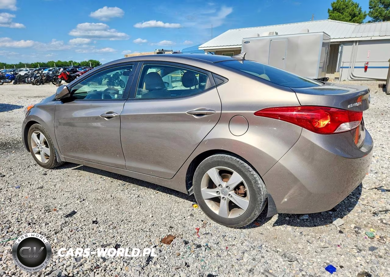 2013 Hyundai Elantra Gls VIN:5NPDH4AE6DH397931 - 2