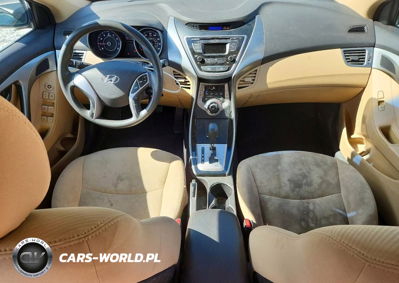 2013 Hyundai Elantra Gls VIN:5NPDH4AE6DH397931 - 8