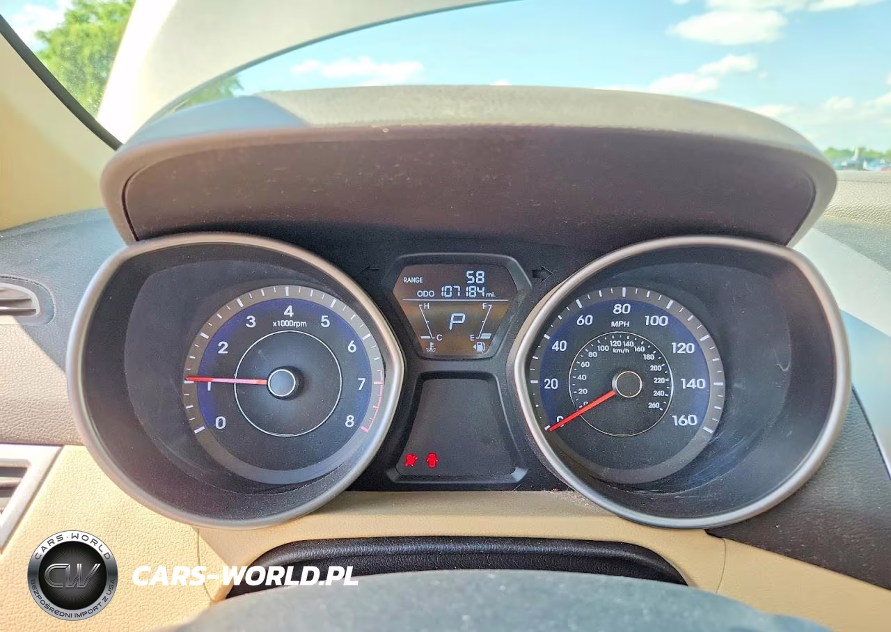 2013 Hyundai Elantra Gls VIN:5NPDH4AE6DH397931 - 9