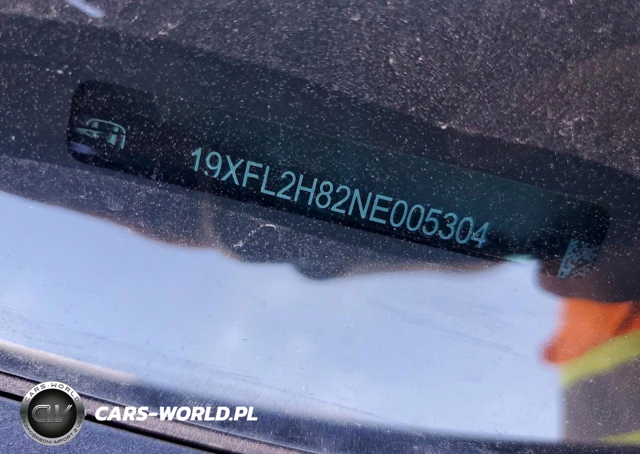2022 Honda Civic Sport VIN:19XFL2H82NE005304 - 12