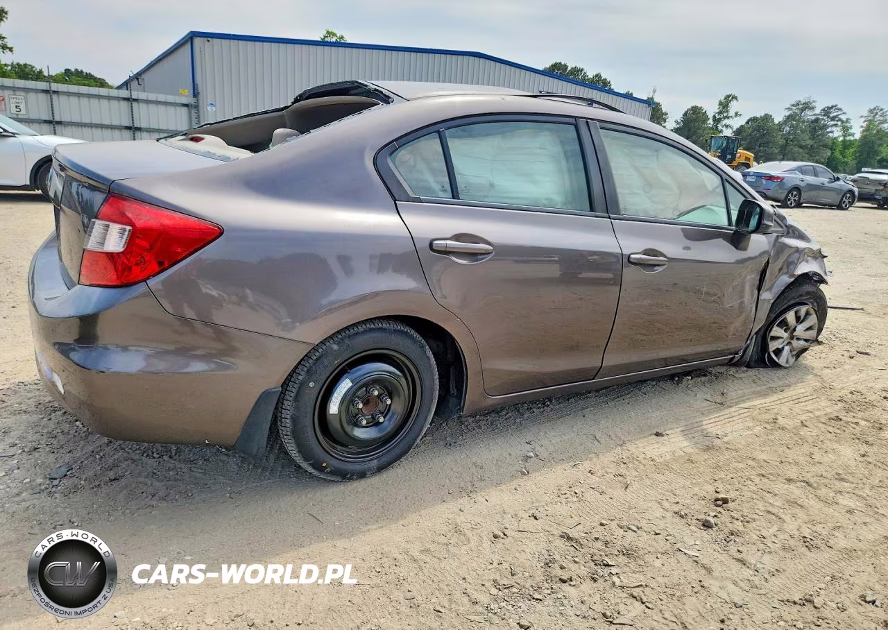 2012 Honda Civic VIN:19XFB2F57CE080346 - 3