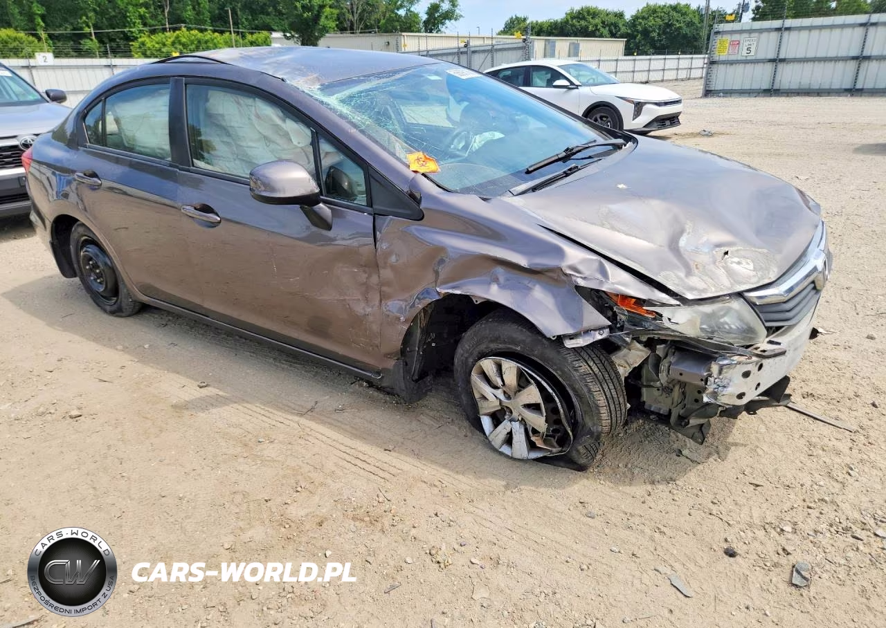 2012 Honda Civic VIN:19XFB2F57CE080346 - 4