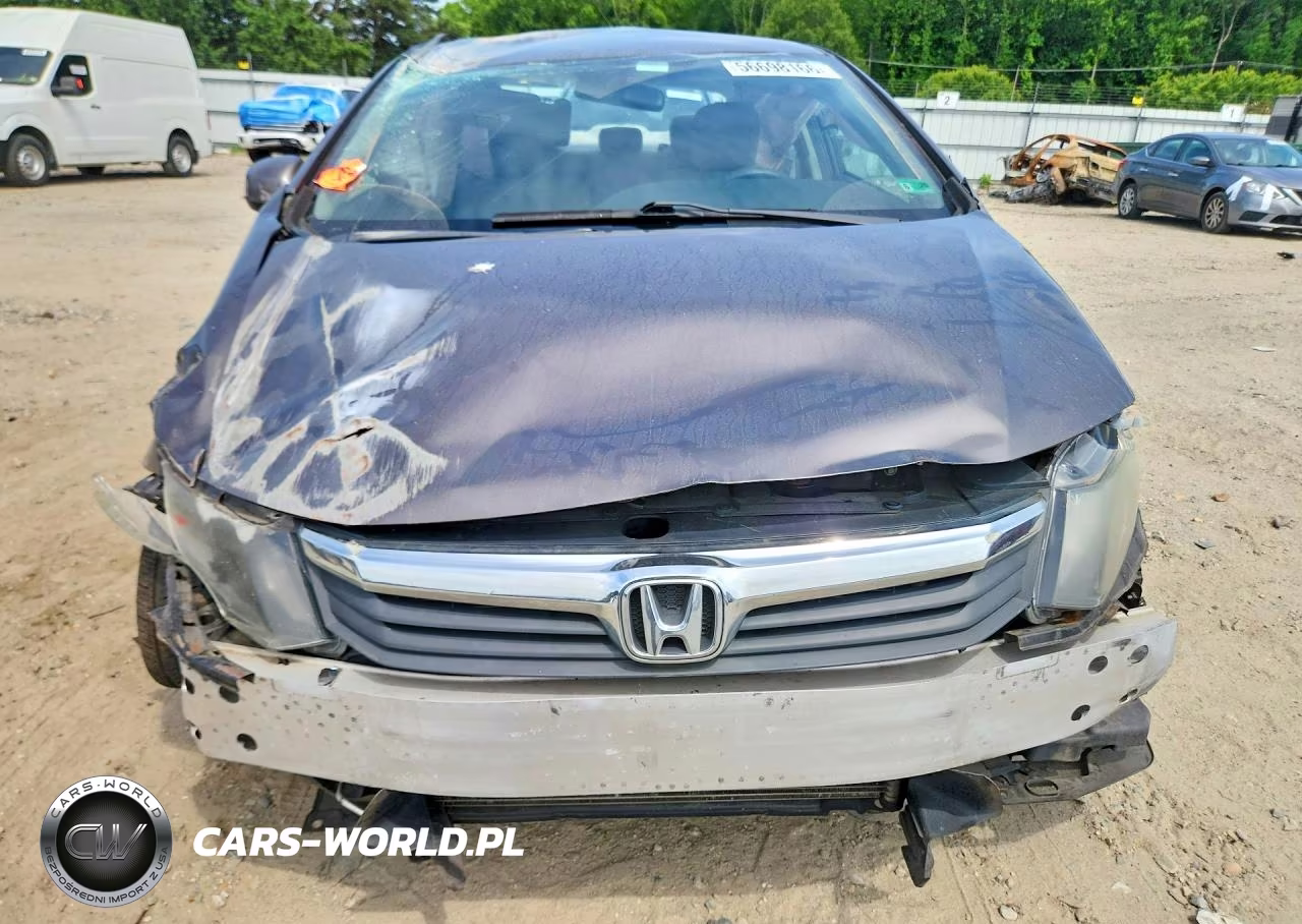 2012 Honda Civic VIN:19XFB2F57CE080346 - 5