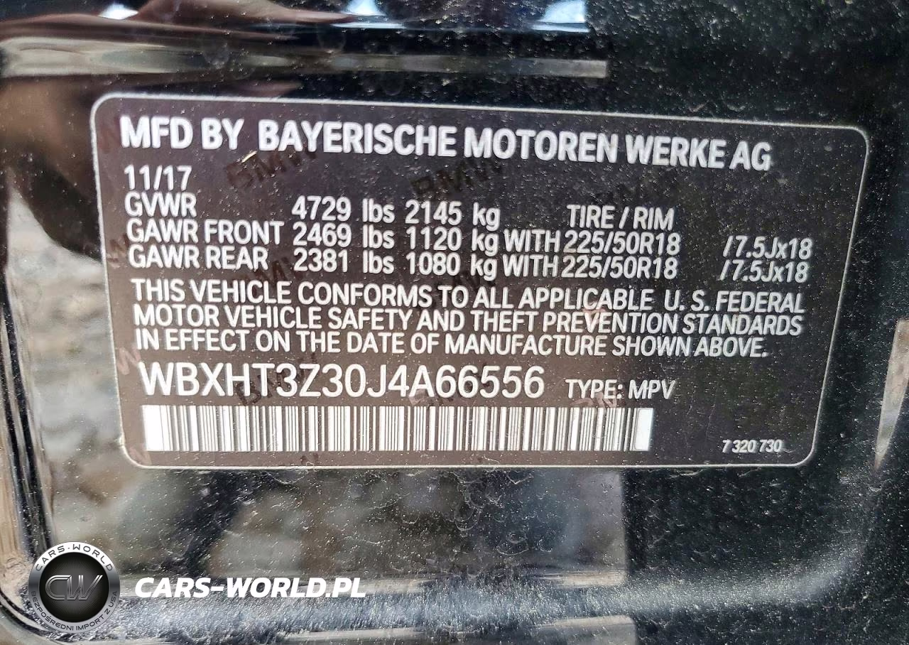 2018 BMW X1 xDrive28I VIN:WBXHT3Z30J4A66556 - 13