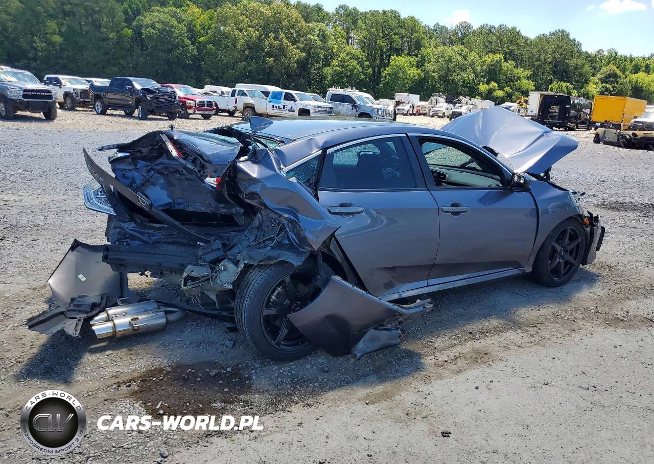 2020 Honda Civic Si VIN:2HGFC1E58LH707862 - 3