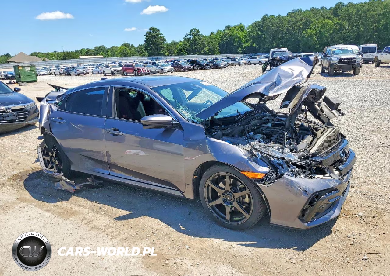 2020 Honda Civic Si VIN:2HGFC1E58LH707862 - 4