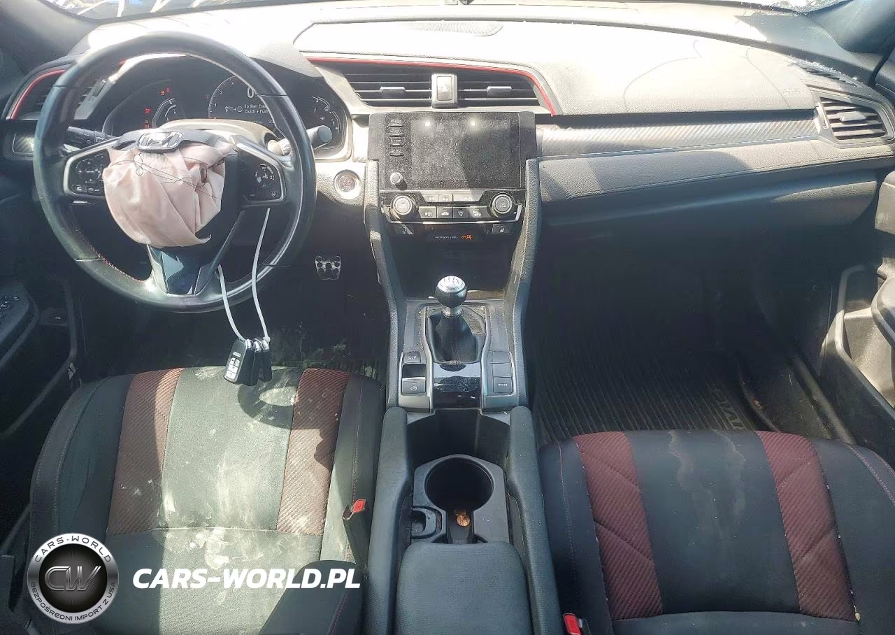 2020 Honda Civic Si VIN:2HGFC1E58LH707862 - 8