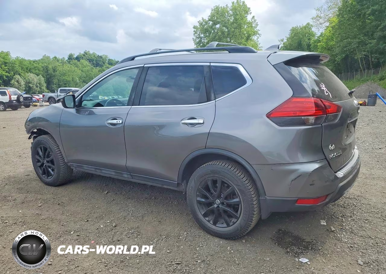 2017 Nissan Rogue Sv VIN:5N1AT2MV0HC821800 - 2