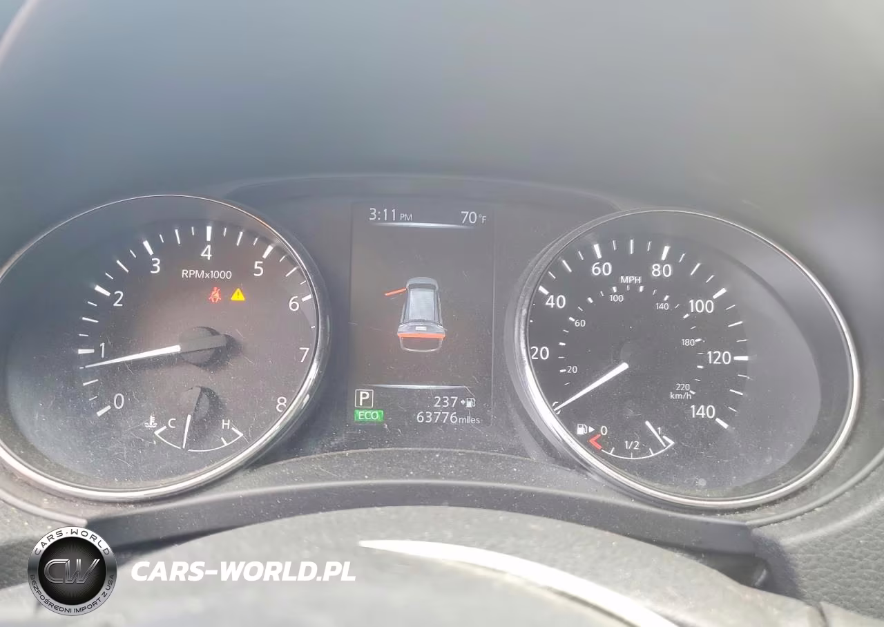 2017 Nissan Rogue Sv VIN:5N1AT2MV0HC821800 - 9