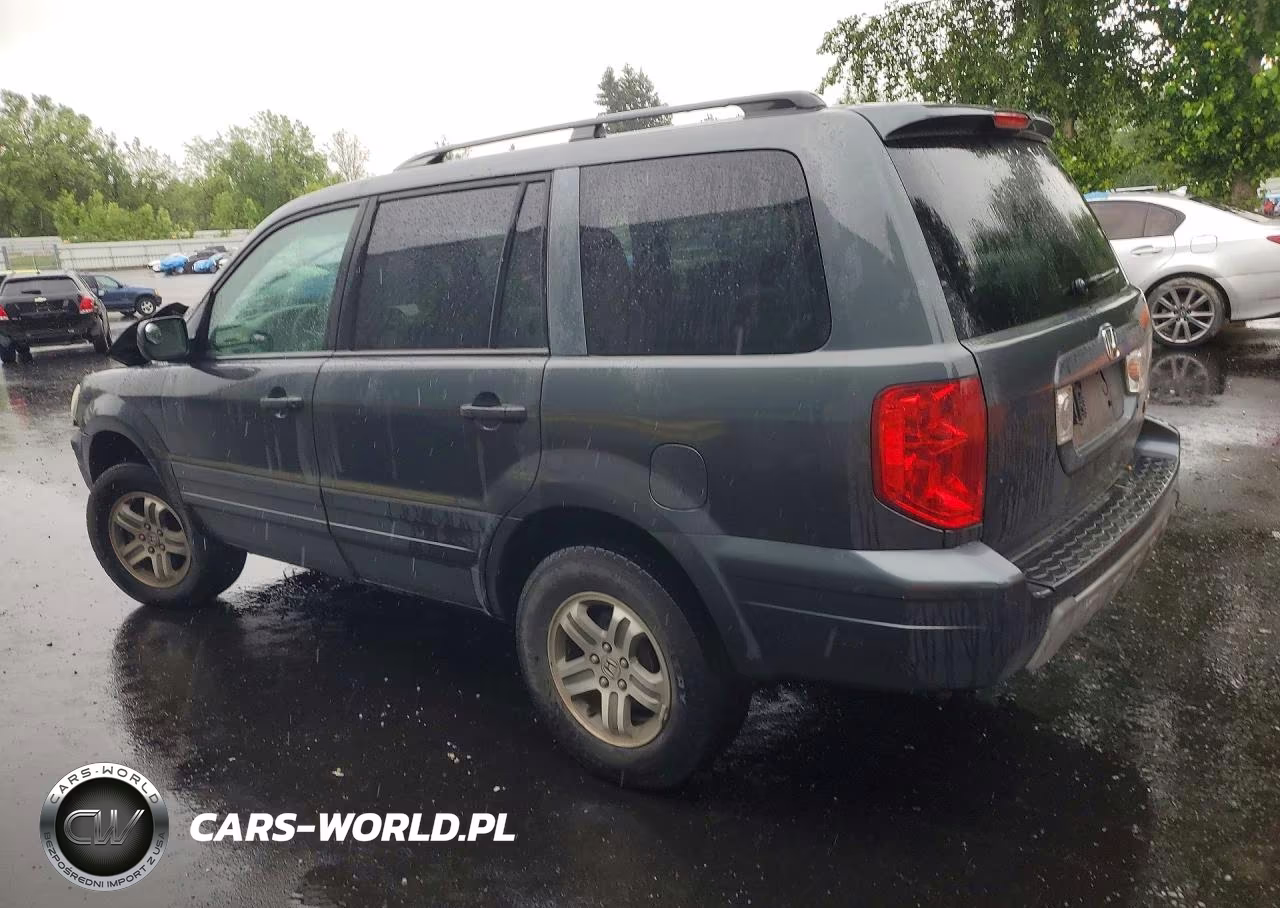 2004 Honda Pilot Ex VIN:2HKYF18434H589035 - 2