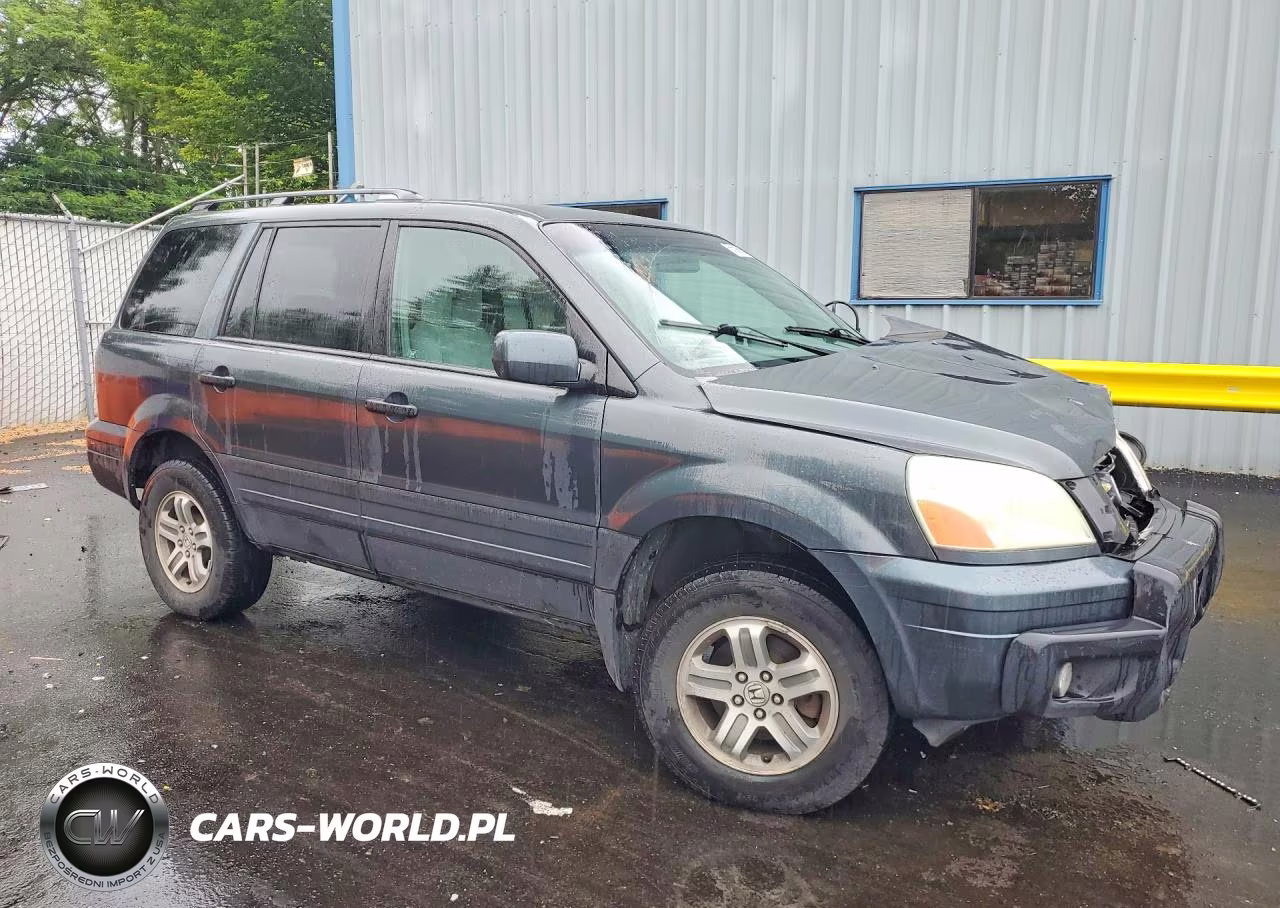 2004 Honda Pilot Ex VIN:2HKYF18434H589035 - 4