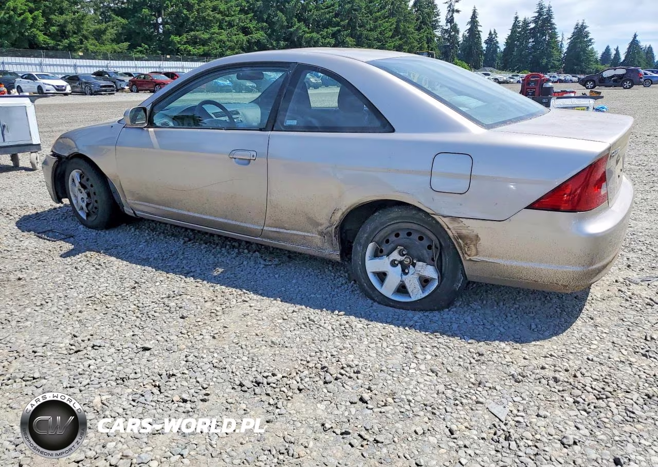 2002 Honda Civic Ex VIN:1HGEM22992L058368 - 2