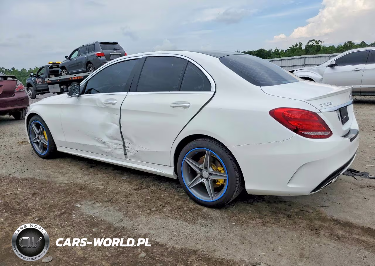 2016 Mercedes-Benz C 300 4Matic VIN:55SWF4KB5GU125438 - 2
