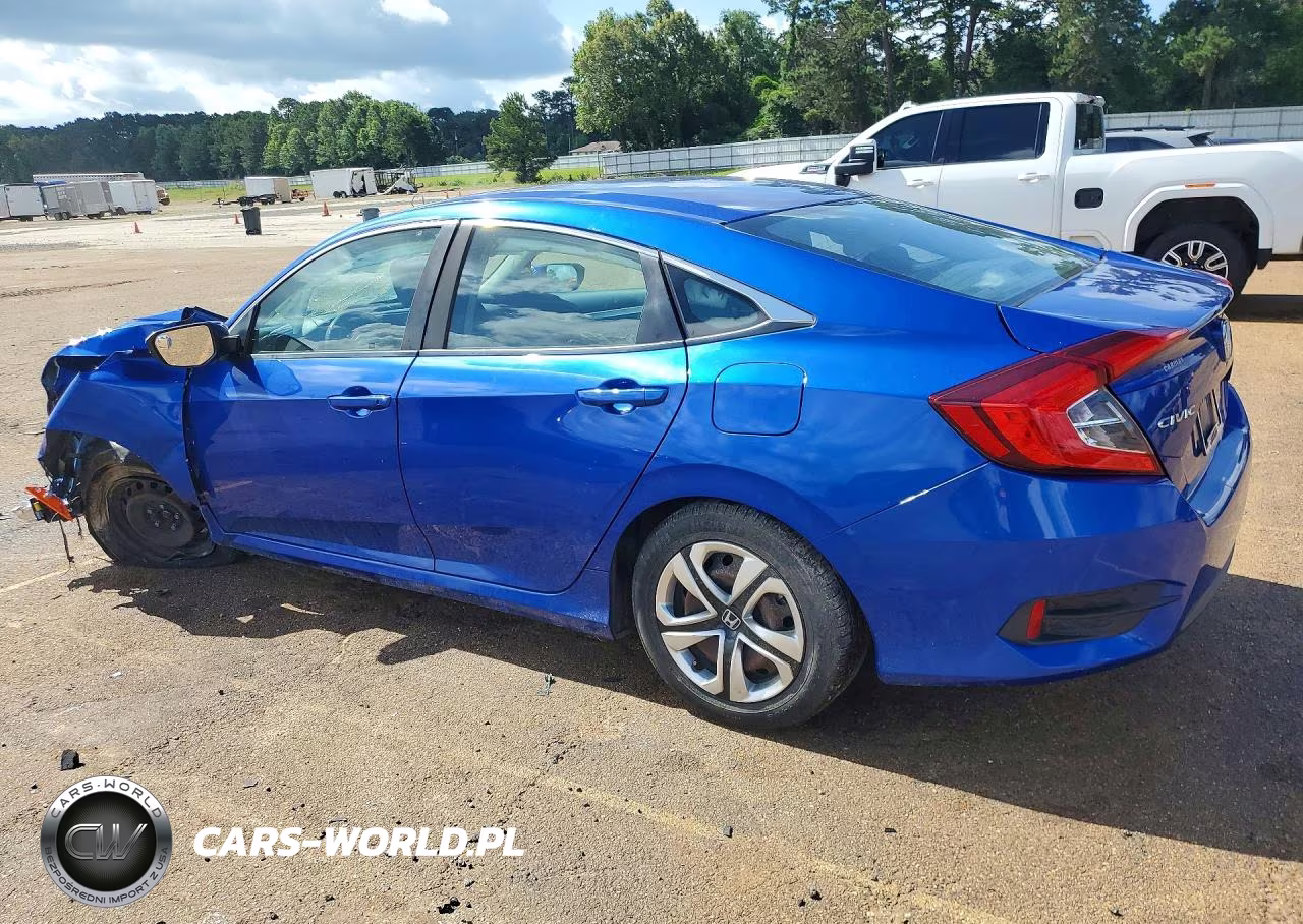 2016 Honda Civic Lx VIN:19XFC2F52GE086185 - 2