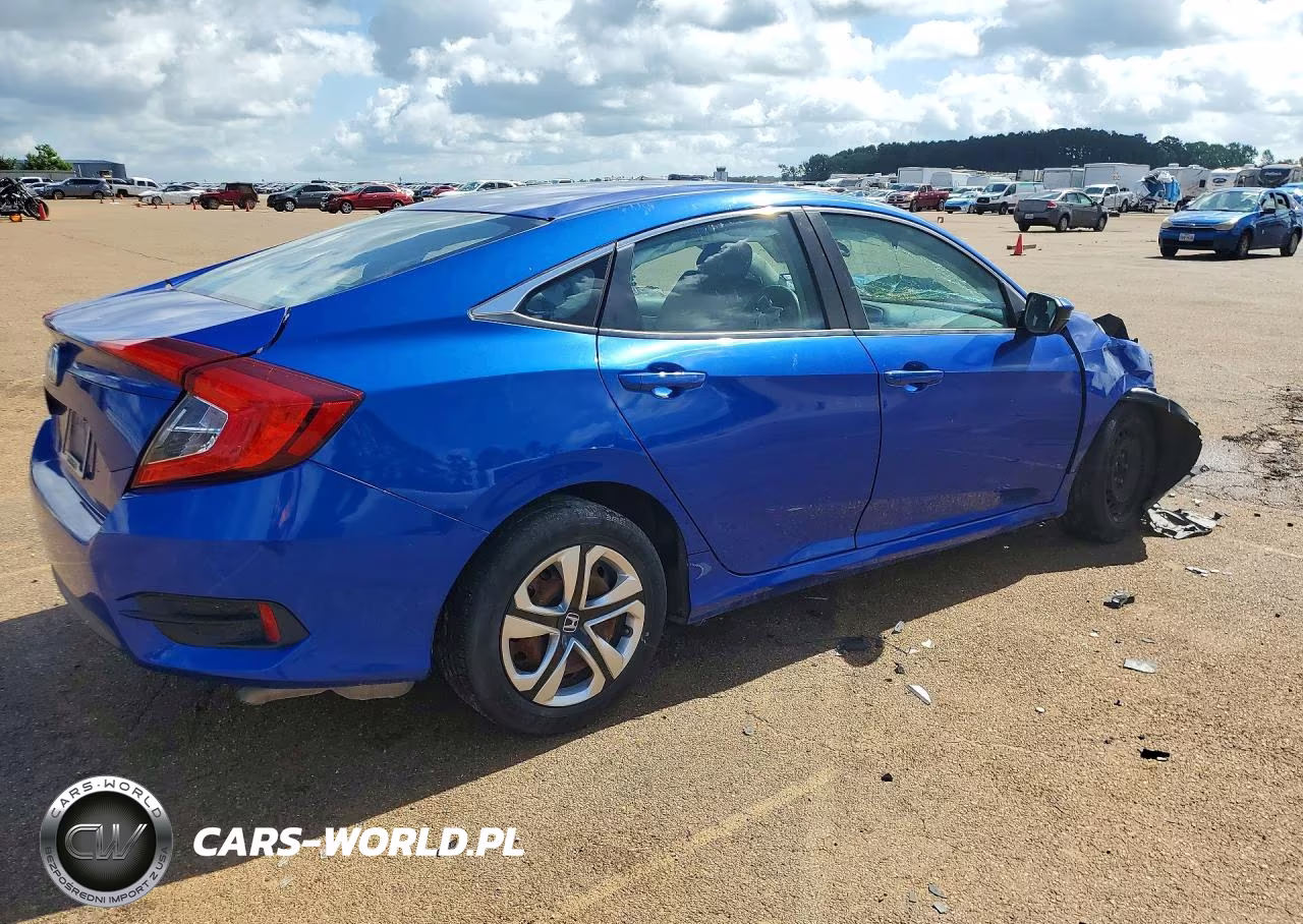 2016 Honda Civic Lx VIN:19XFC2F52GE086185 - 3