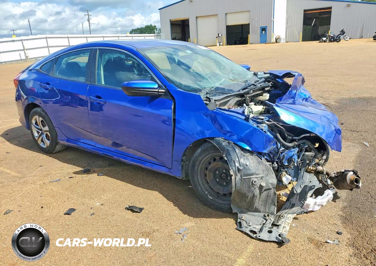 2016 Honda Civic Lx VIN:19XFC2F52GE086185 - 4