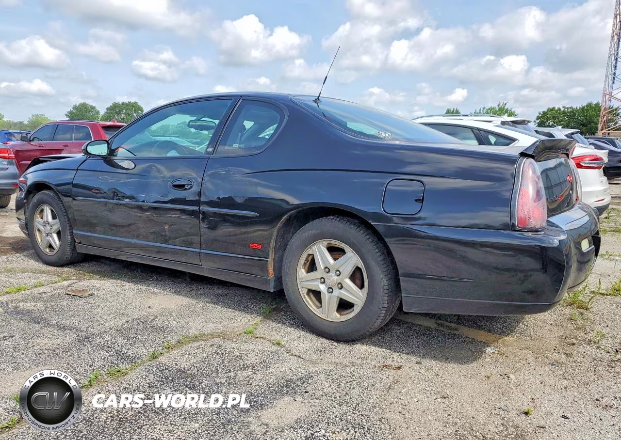 2004 Chevrolet Monte Carlo Ss VIN:2G1WX12K449395802 - 2