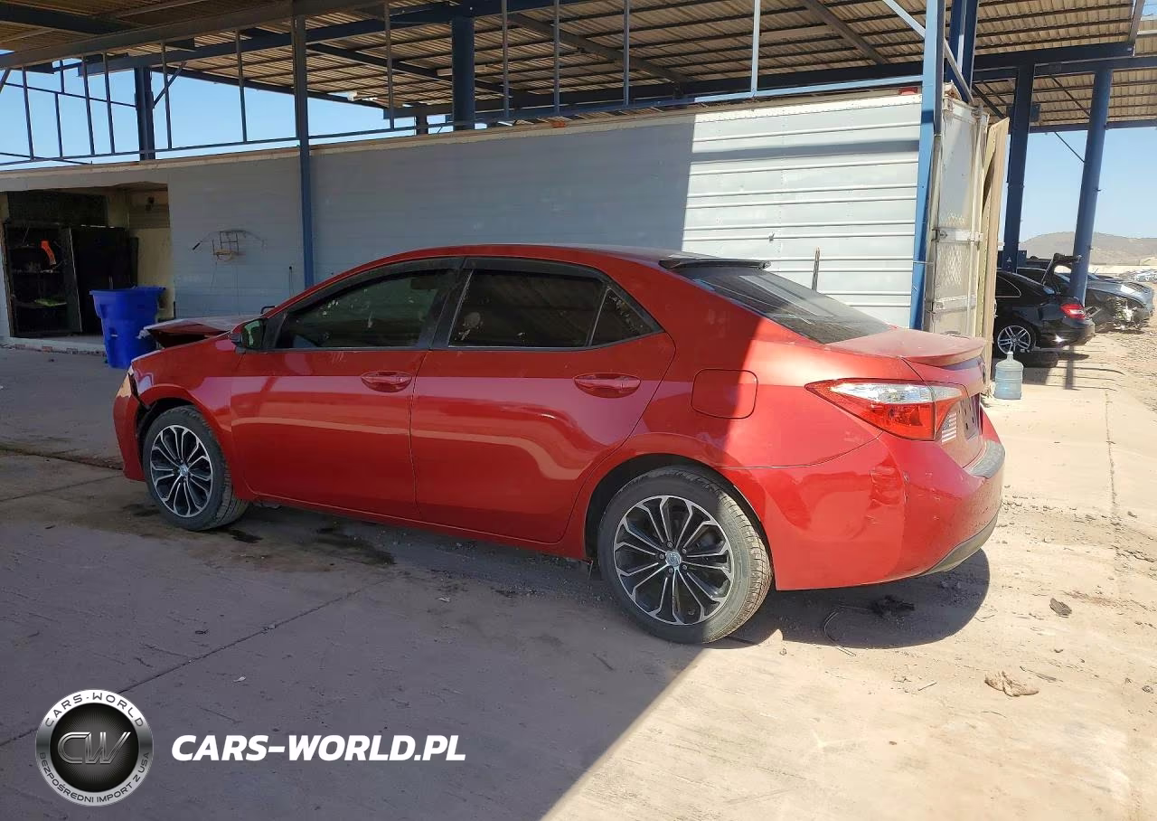 2015 Toyota Corolla S Plus VIN:5YFBURHE3FP345765 - 2