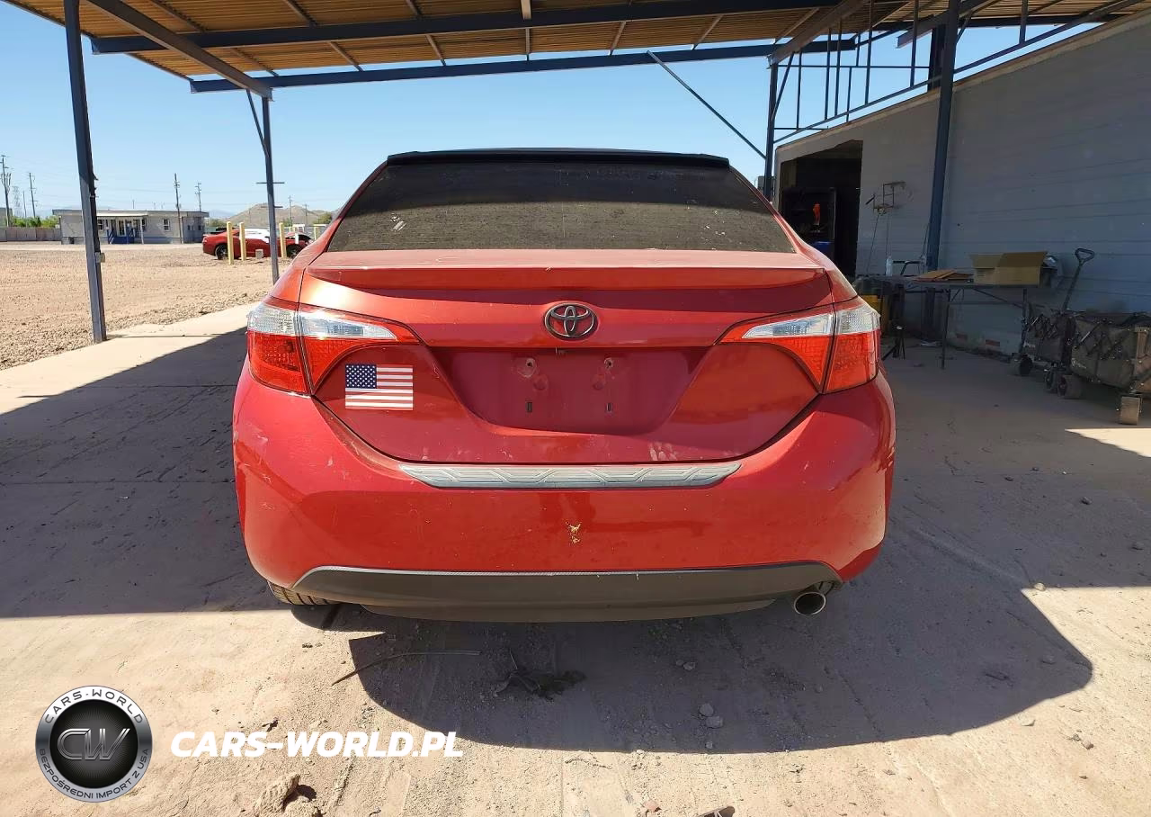 2015 Toyota Corolla S Plus VIN:5YFBURHE3FP345765 - 6