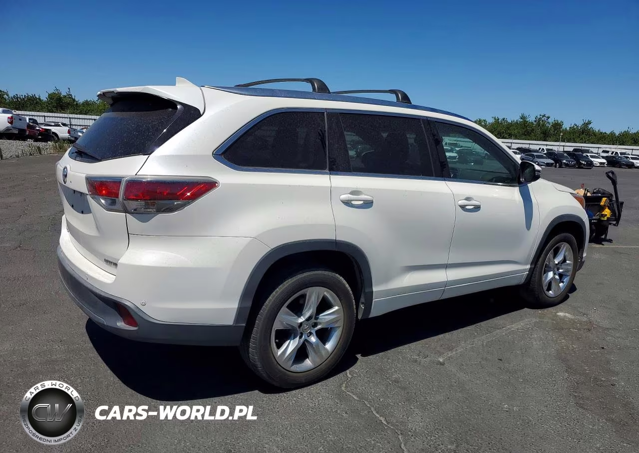 2014 Toyota Highlander Limited VIN:5TDYKRFH1ES022298 - 3