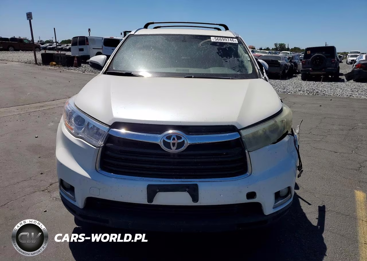 2014 Toyota Highlander Limited VIN:5TDYKRFH1ES022298 - 5