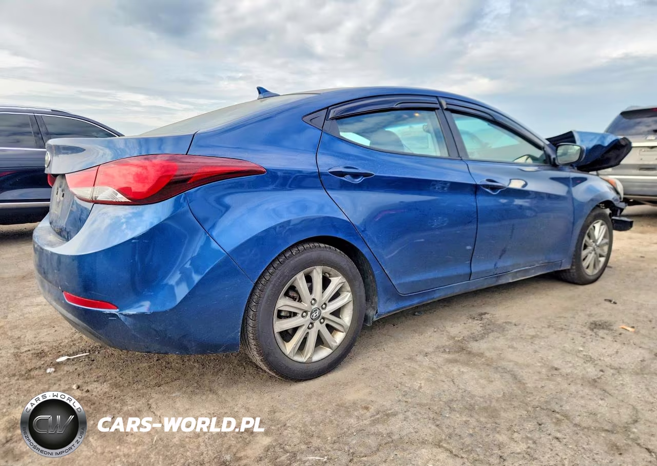 2015 Hyundai Elantra Se VIN:KMHDH4AE1FU303443 - 3