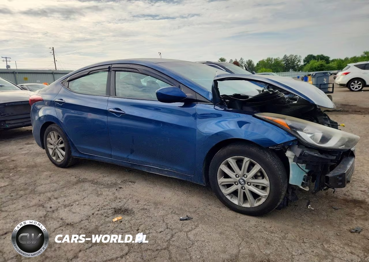2015 Hyundai Elantra Se VIN:KMHDH4AE1FU303443 - 4