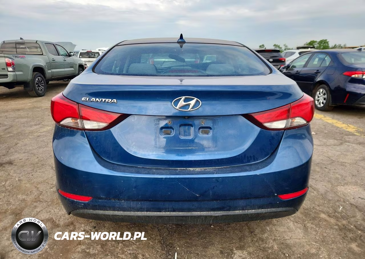 2015 Hyundai Elantra Se VIN:KMHDH4AE1FU303443 - 6