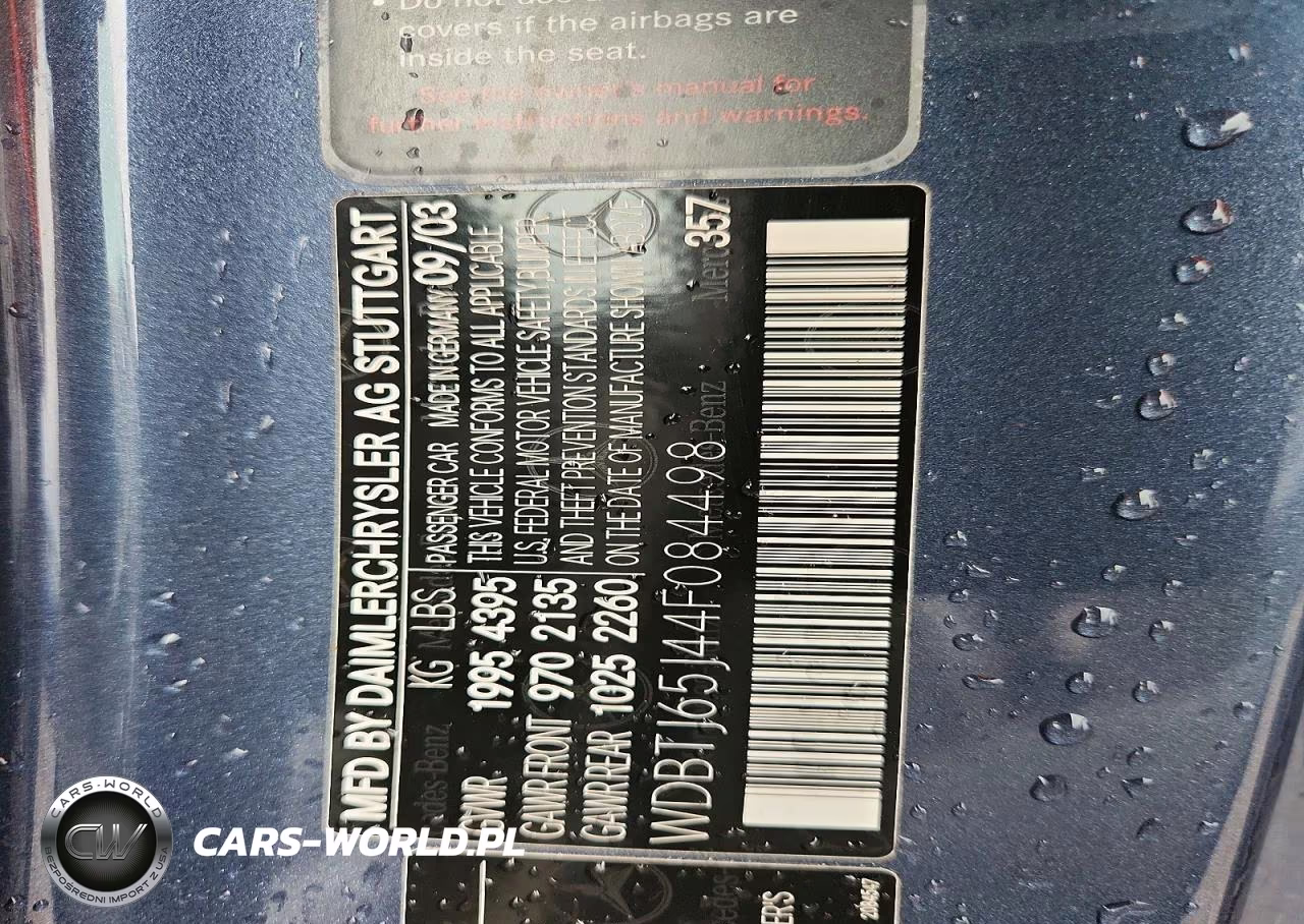 2004 Mercedes-Benz Clk 320C VIN:WDBTJ65J44F084498 - 12