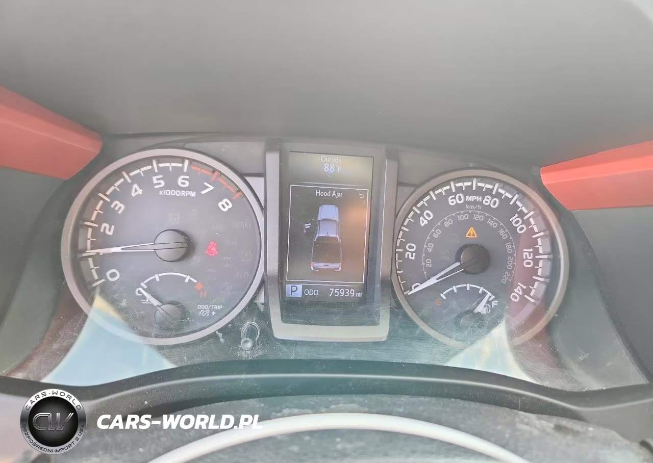 2019 Toyota Tacoma Trd Sport VIN:5TFCZ5ANXKX168359 - 9