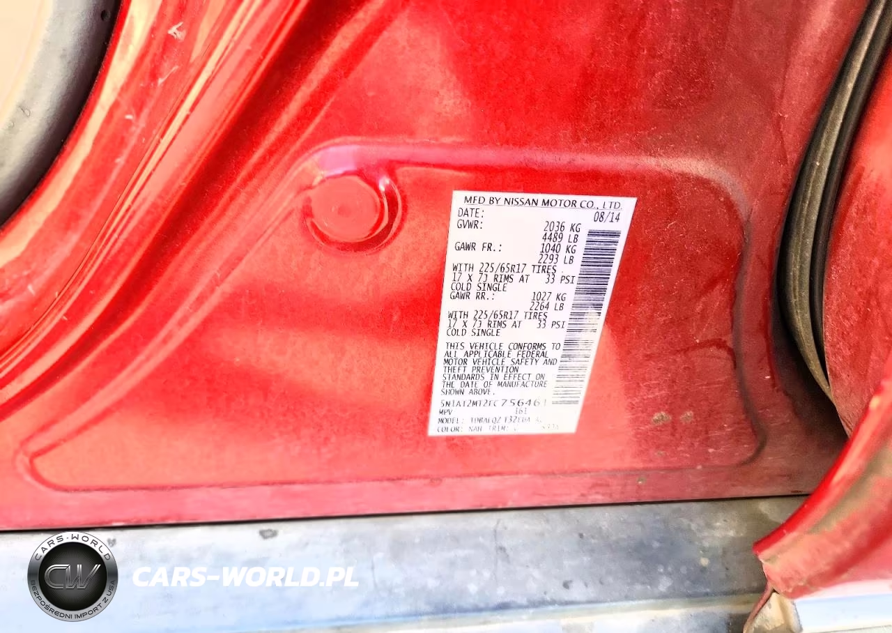 2015 Nissan Rogue Sv VIN:5N1AT2MT2FC756461 - 13