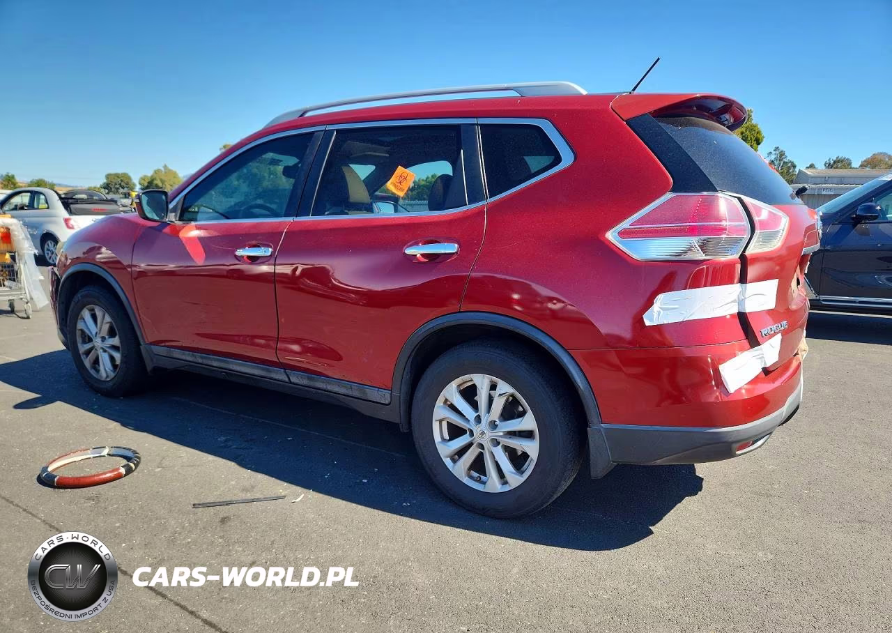 2015 Nissan Rogue Sv VIN:5N1AT2MT2FC756461 - 2