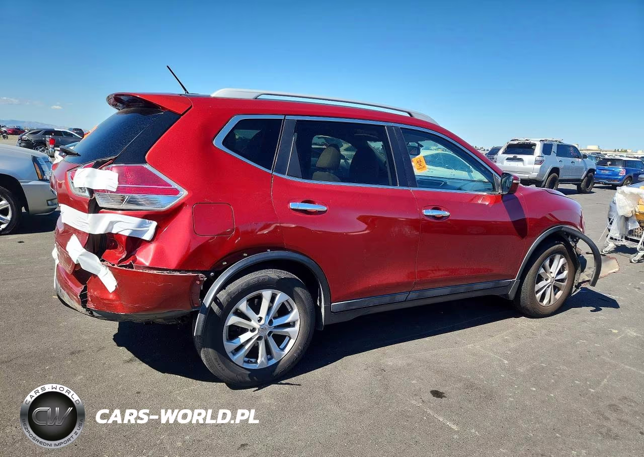 2015 Nissan Rogue Sv VIN:5N1AT2MT2FC756461 - 3
