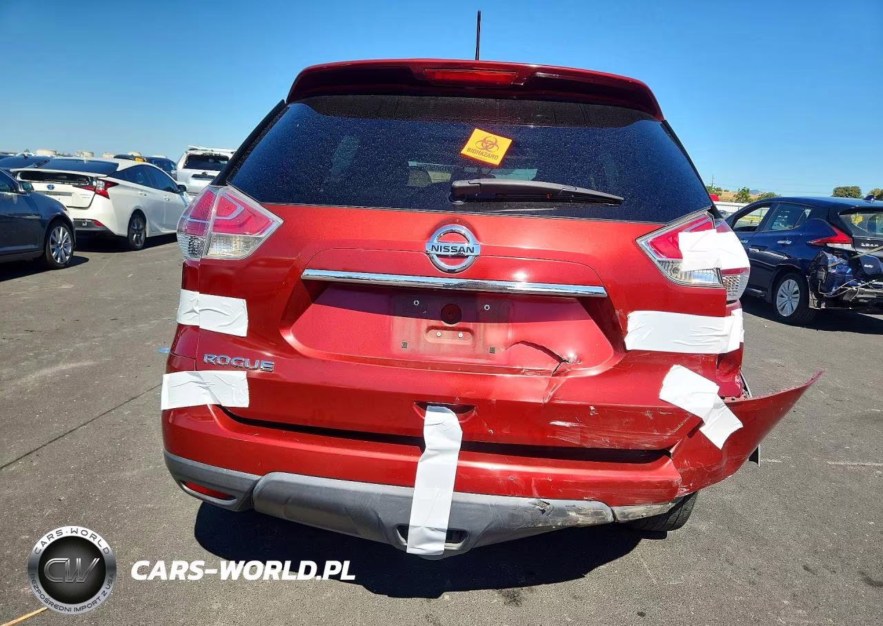 2015 Nissan Rogue Sv VIN:5N1AT2MT2FC756461 - 6