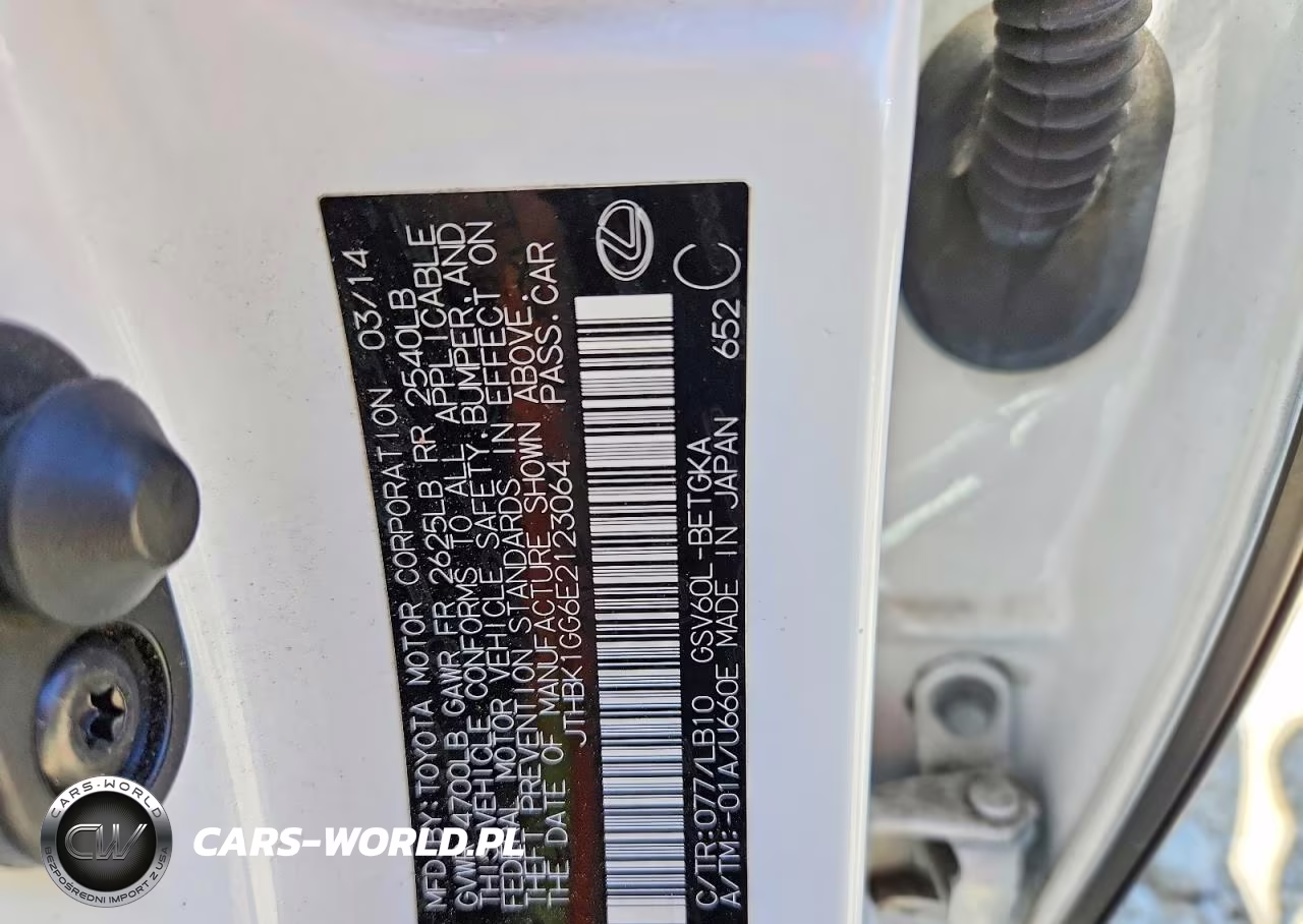 2014 Lexus Es 350 VIN:JTHBK1GG6E2123064 - 13