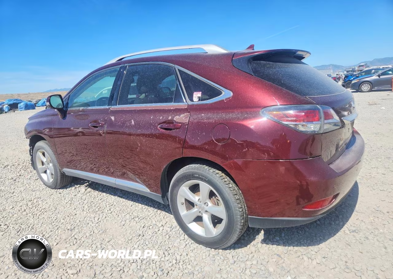 2013 Lexus Rx 350 Base VIN:2T2BK1BA5DC157321 - 2