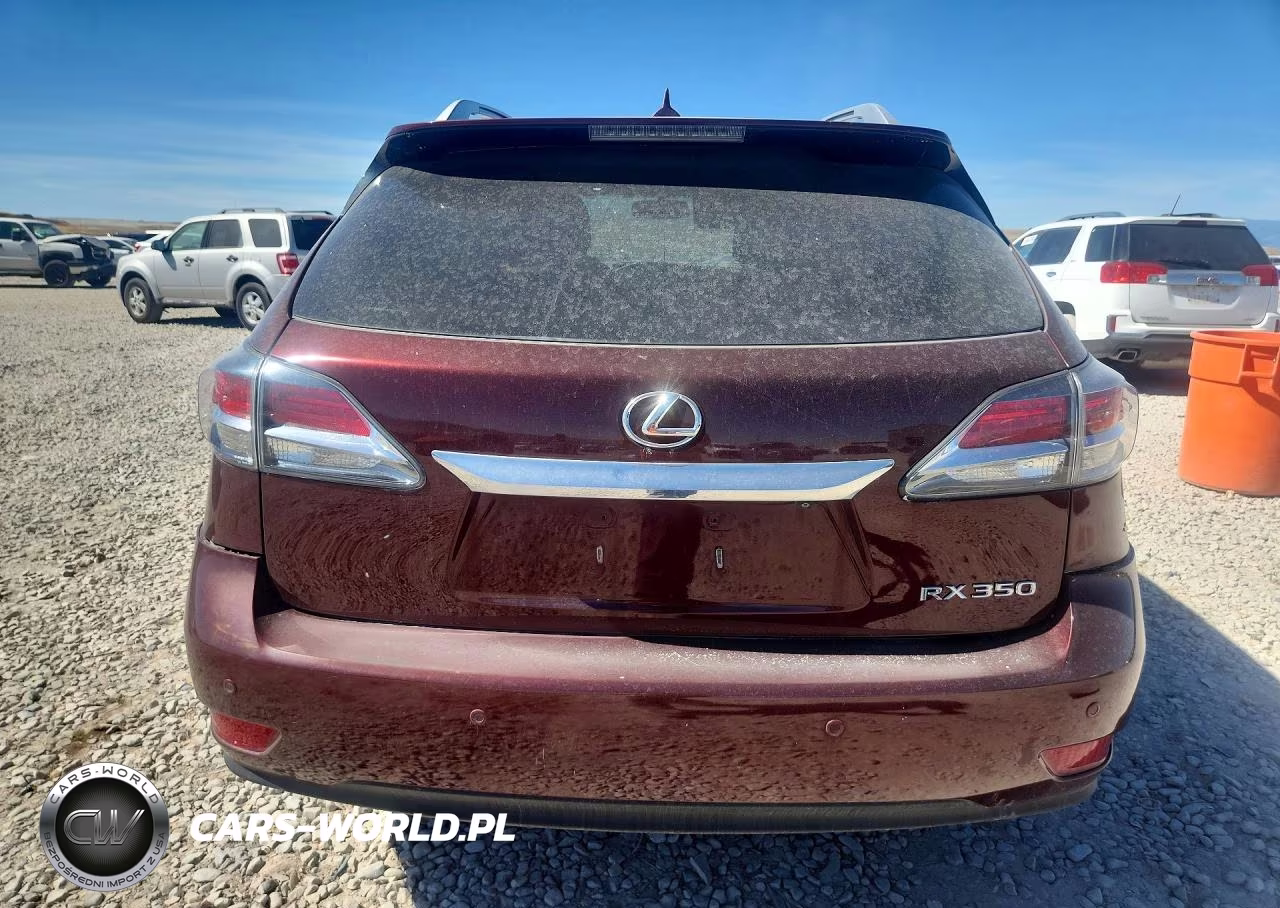 2013 Lexus Rx 350 Base VIN:2T2BK1BA5DC157321 - 6