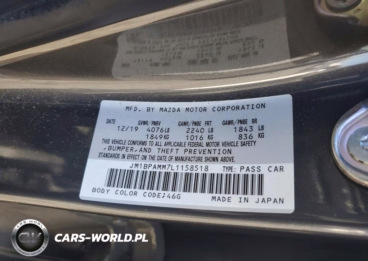 2020 Mazda 3 Preferred VIN:JM1BPAMM7L1158518 - 12