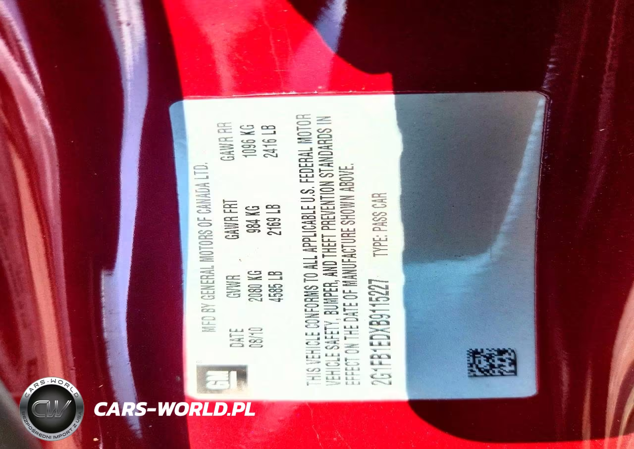 2011 Chevrolet Camaro Lt VIN:2G1FB1EDXB9115227 - 12
