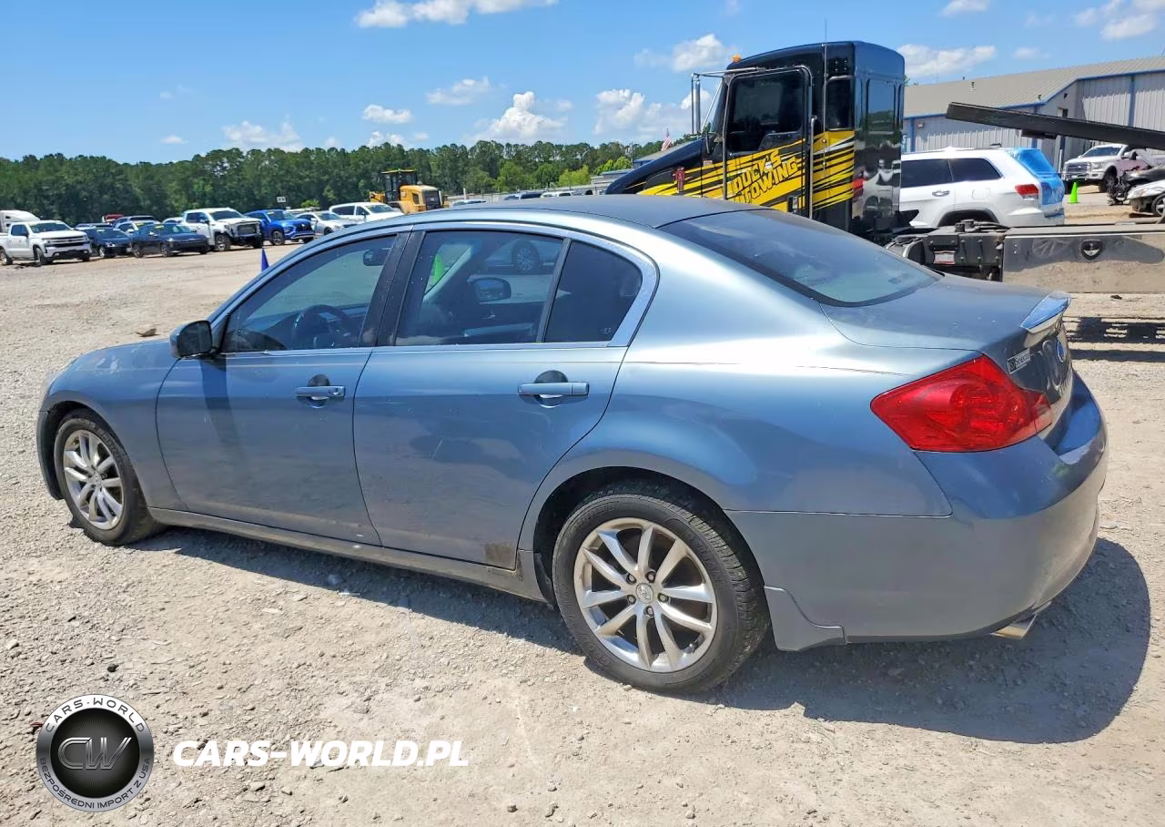 2007 Infiniti G35 Base VIN:JNKBV61E27M705133 - 2