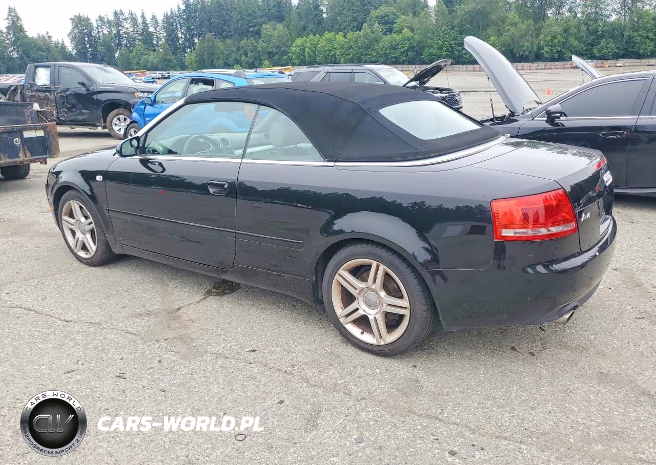 2008 Audi A4 2.0T Cabriolet Quattro VIN:WAUDF48H08K013412 - 2