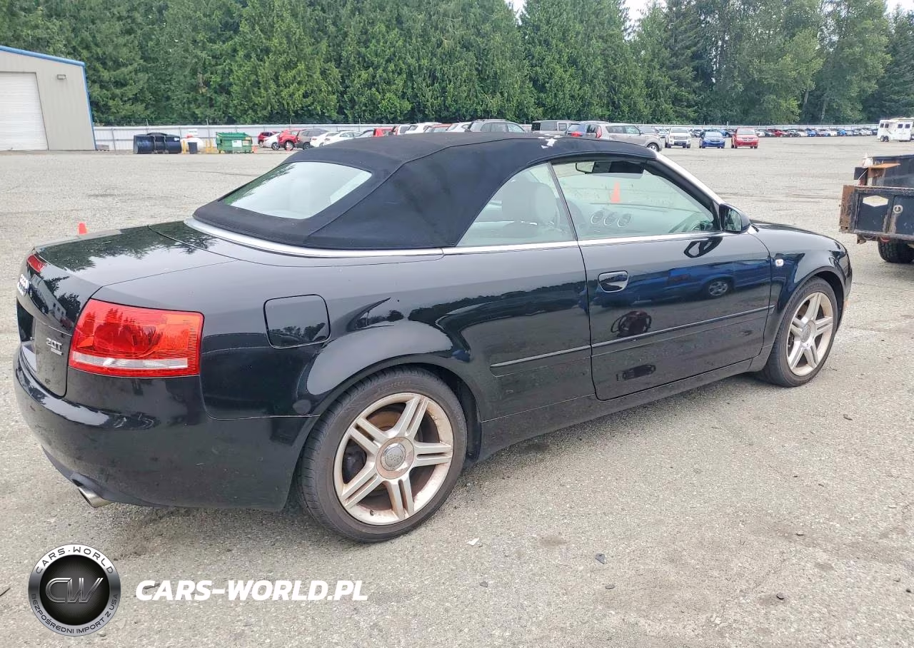 2008 Audi A4 2.0T Cabriolet Quattro VIN:WAUDF48H08K013412 - 3