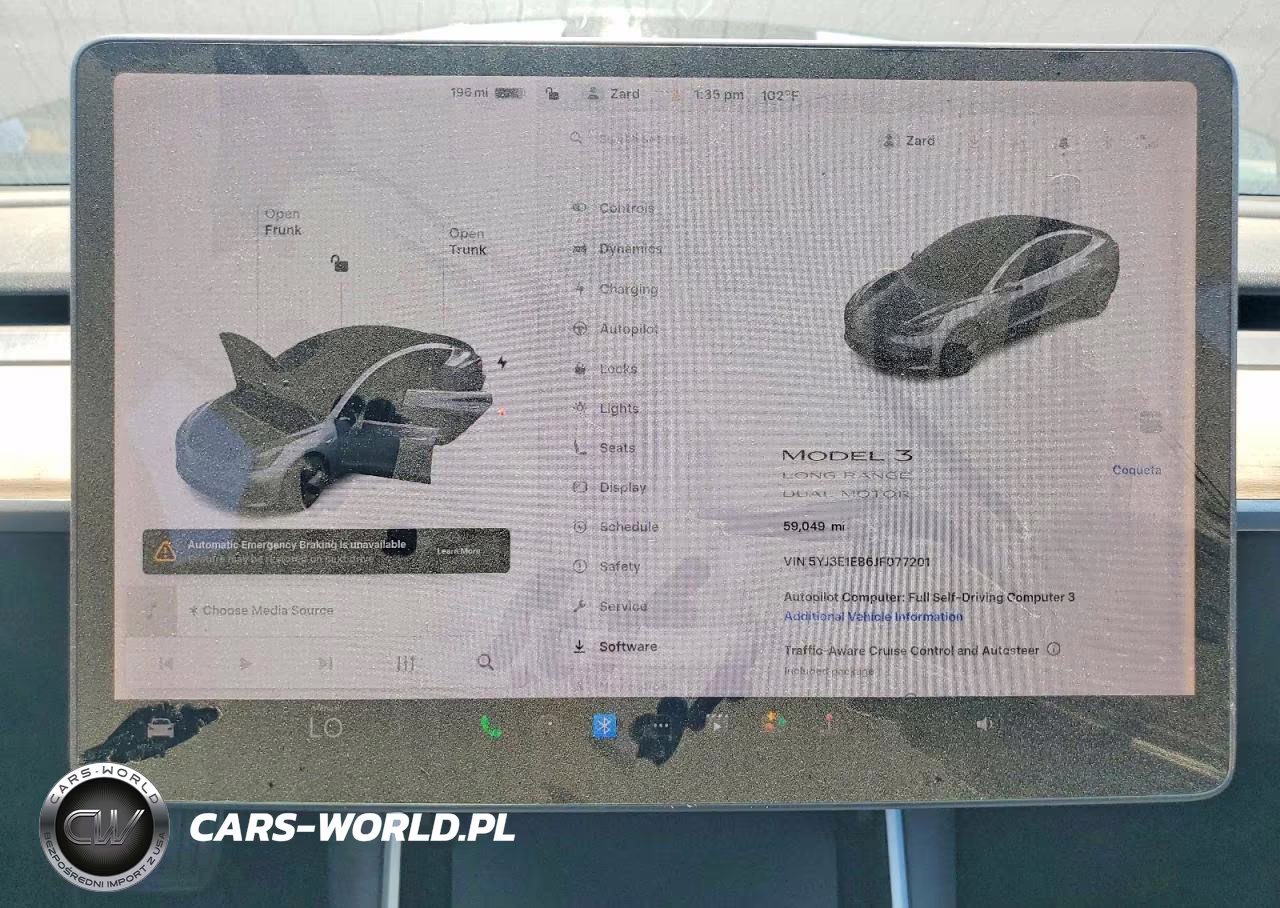 2018 Tesla Model 3 VIN:5YJ3E1EB6JF077201 - 9