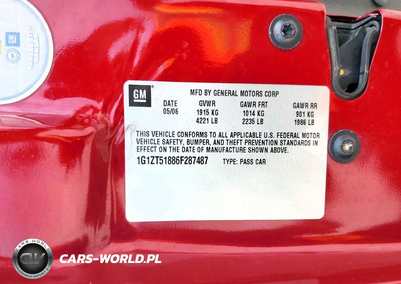 2006 Chevrolet Malibu Lt VIN:1G1ZT51886F287487 - 13