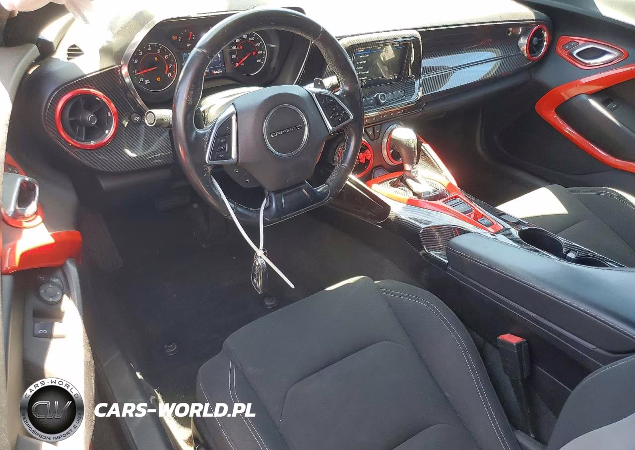 2019 Chevrolet Camaro Ls VIN:1G1FB1RX0K0123657 - 8