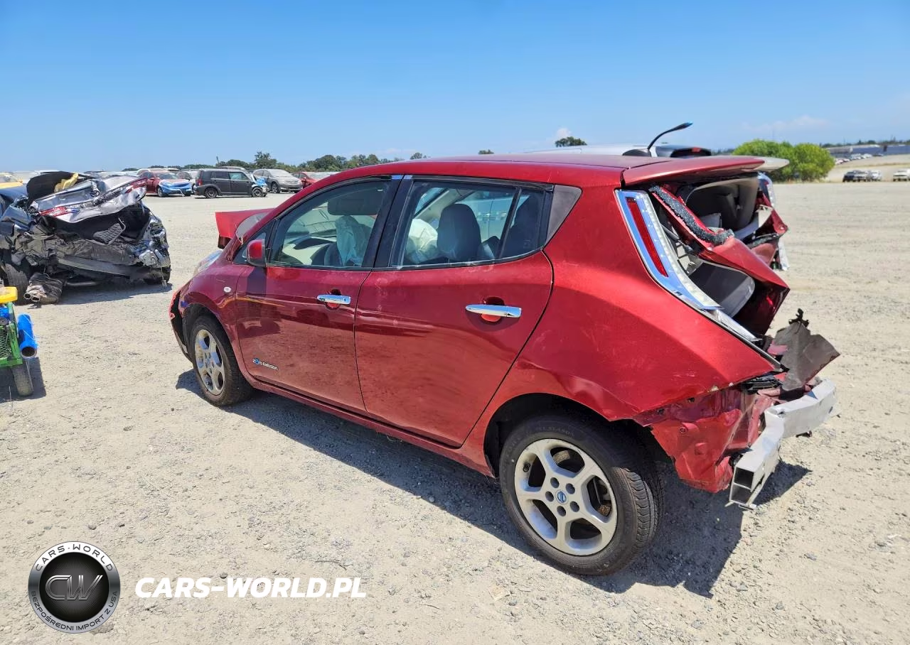 2012 Nissan Leaf Sv VIN:JN1AZ0CP5CT016817 - 2